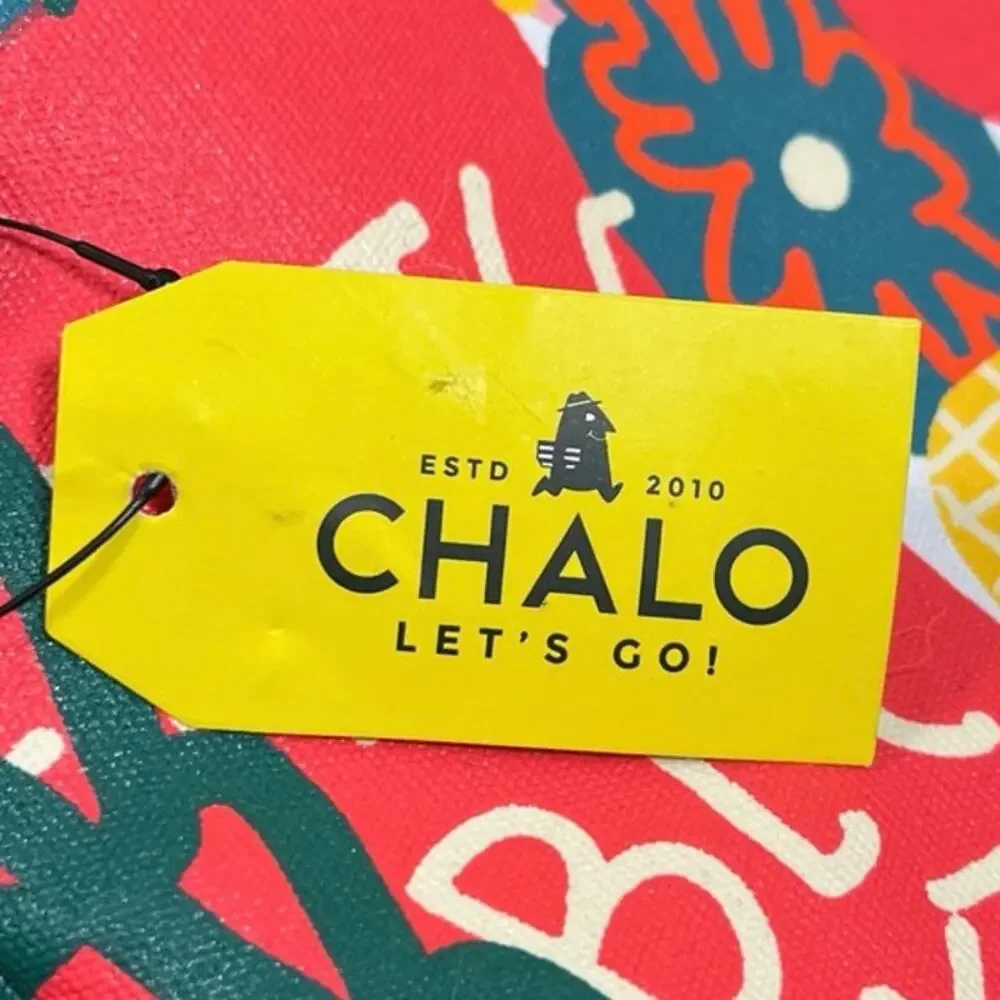 Chalo & Co‎ Artist Impressions Zipper Travel Makeup Cosmetic Bag Colorful